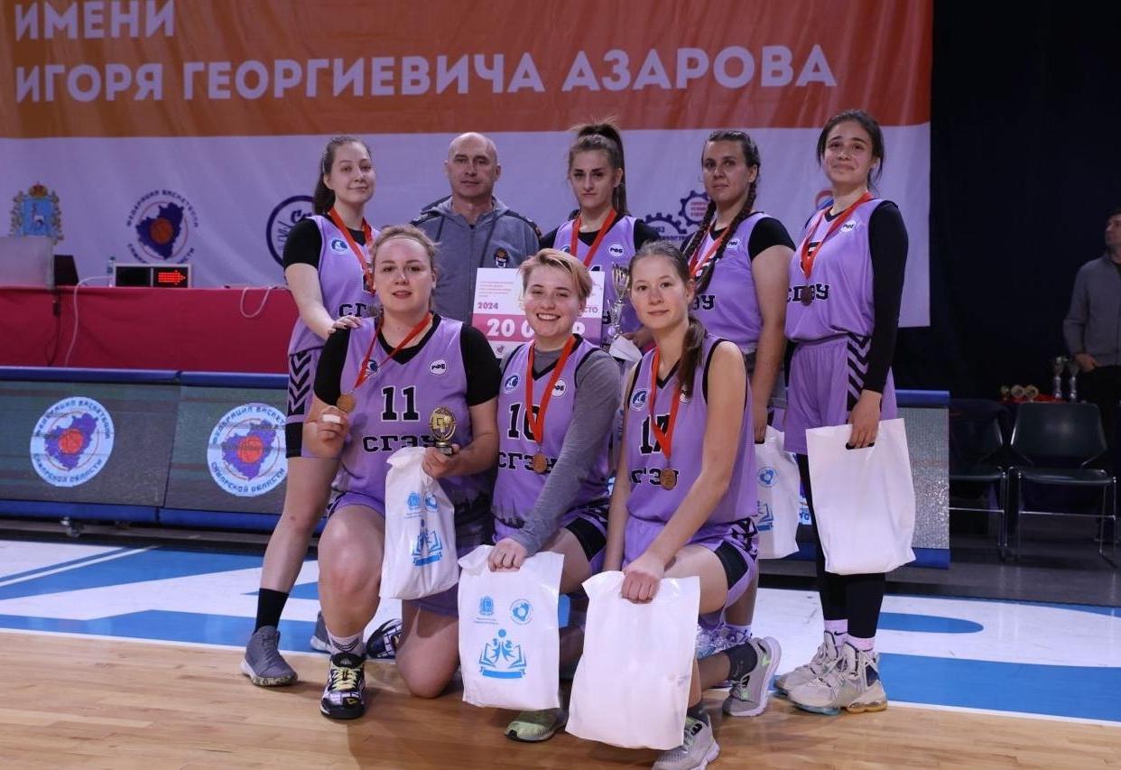 Женская баскетбольная сборная СГЭУ — бронзовый призер Кубка Федерации баскетбола Самарской области